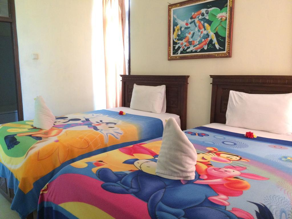 Lucky Paradise Bungalows On The Beach Amed  Bagian luar foto