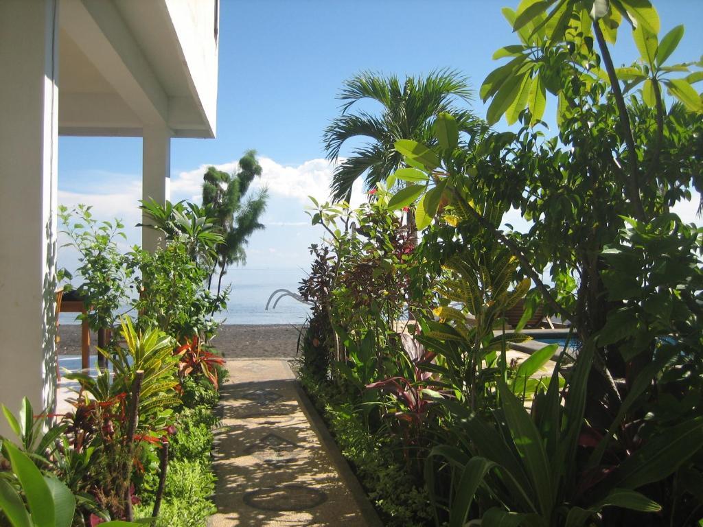 Lucky Paradise Bungalows On The Beach Amed  Bagian luar foto